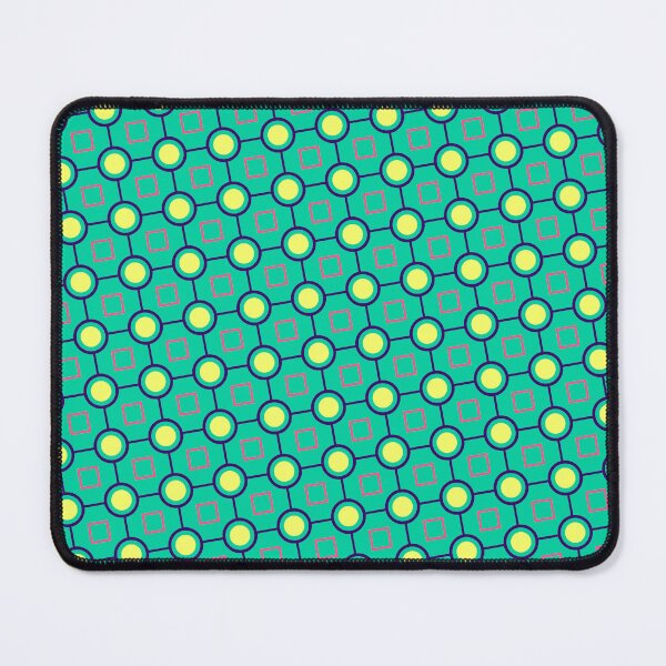 Item preview, Colorful Squares Ai Made Infinite Pattern Endless Geometry designed and sold by EvergreenMotifs.