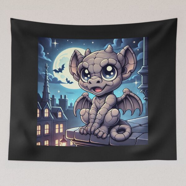 Item preview, Chibi Gargoyle – Little Stone Guardian designed and sold by NSB-Design.