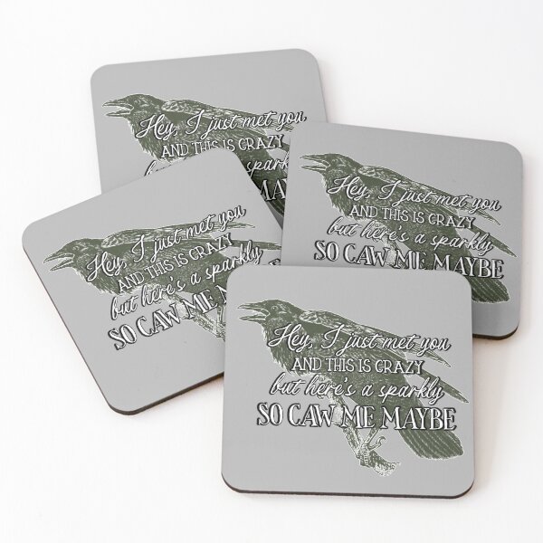 Item preview, Caw Me Maybe designed and sold by SparklefilthStudios.