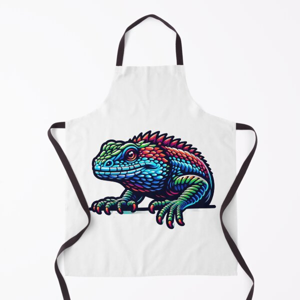 Aperçu de l'œuvre Reptile lézard iguane vibrant créée et vendue par Travelcases.