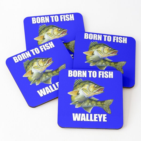 Item preview, Walleye Fish Fishing Fanatic Born To Fish Walleye designed and sold by fantasticdesign.