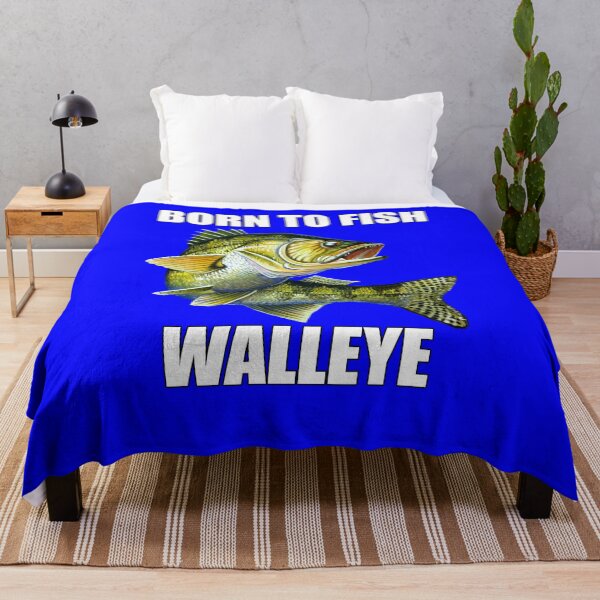 Item preview, Walleye Fish Fishing Fanatic Born To Fish Walleye designed and sold by fantasticdesign.