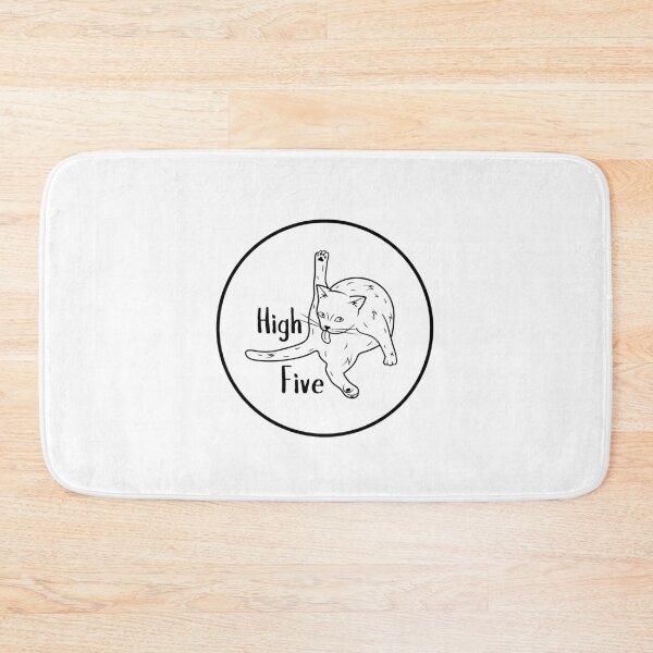 Item preview, Funny cat high-five  designed and sold by ProbablyHungry.