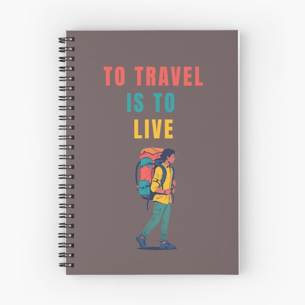 Item preview, to travel is to live designed and sold by La Loca.
