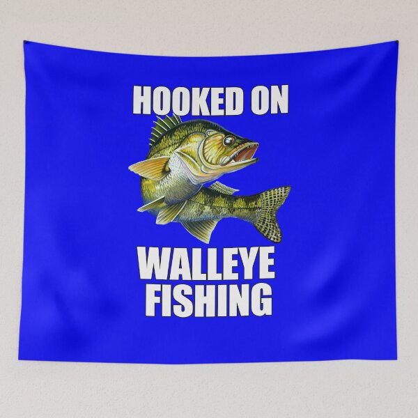 Item preview, Walleye Fish Fishing Fanatic Hooked On Walleye Fishing  designed and sold by fantasticdesign.