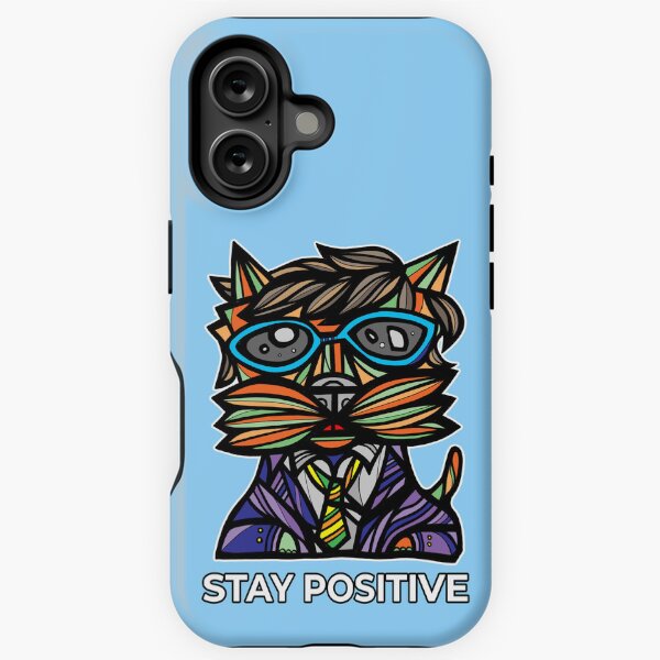 "Stay Positive" iPhone Tough Magsafe Case