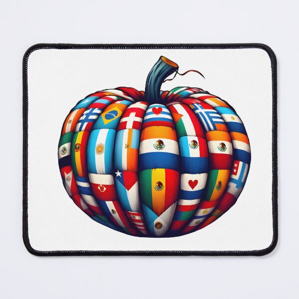 Item preview, hispanic heritage month pumpkin designed and sold by GogoGrove.