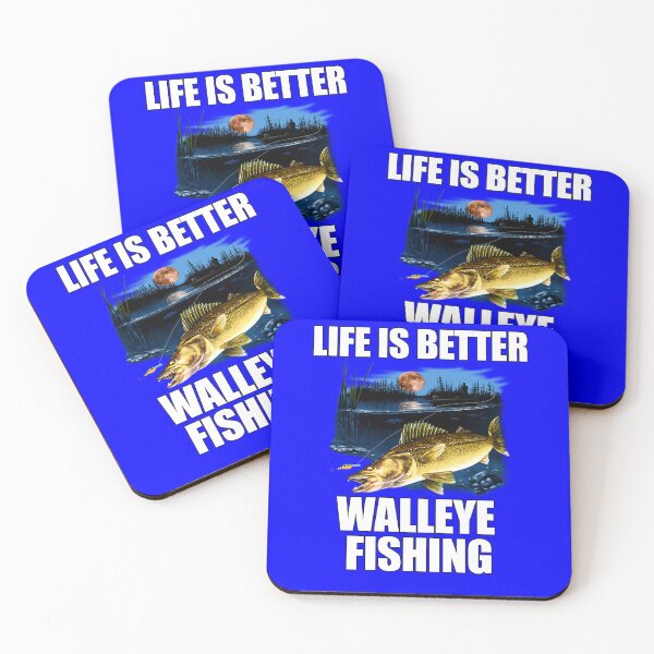 Item preview, Walleye Fish Fishing Fanatic Life Is Better Walleye Fishing  designed and sold by fantasticdesign.