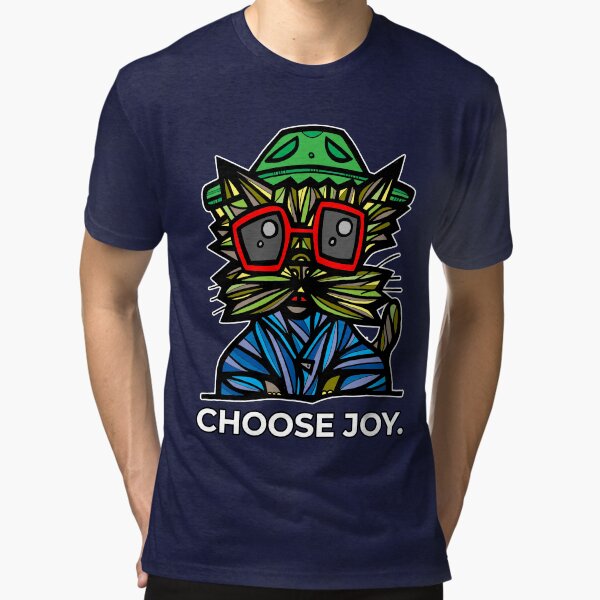 "Choose Joy." Tri-blend T-Shirt