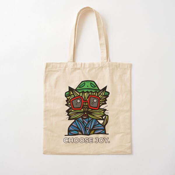 "Choose Joy." Cotton Tote Bag