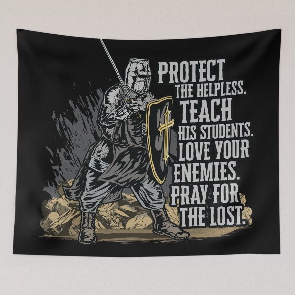 Item preview, Knight Protecting the Innocent Oath designed and sold by WBGraphix.