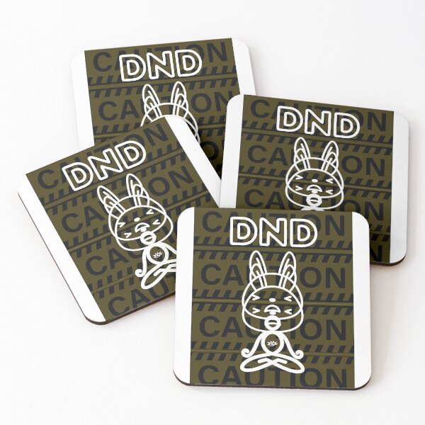 Item preview, Do n=Not Disturb Caution Bunny designed and sold by RAYS OF SHYNE.