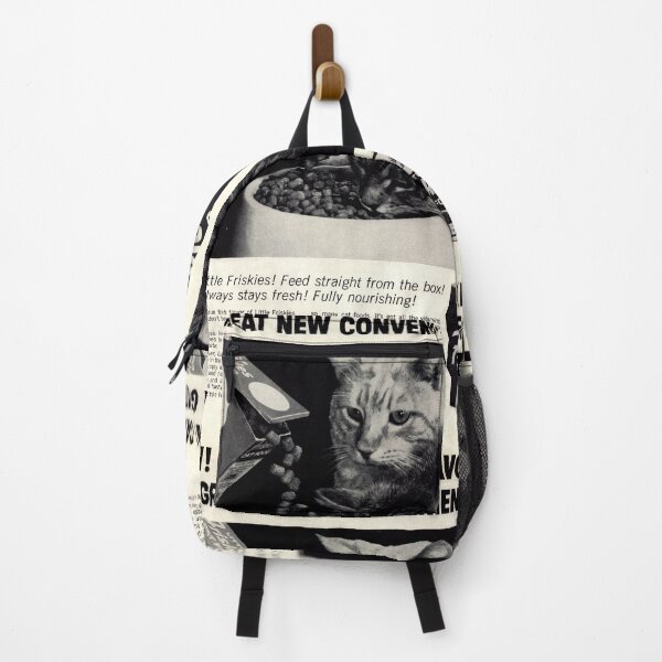 Item preview, Vintage 1960's Friskies Cat Food Ad Poster designed and sold by shnanogans.