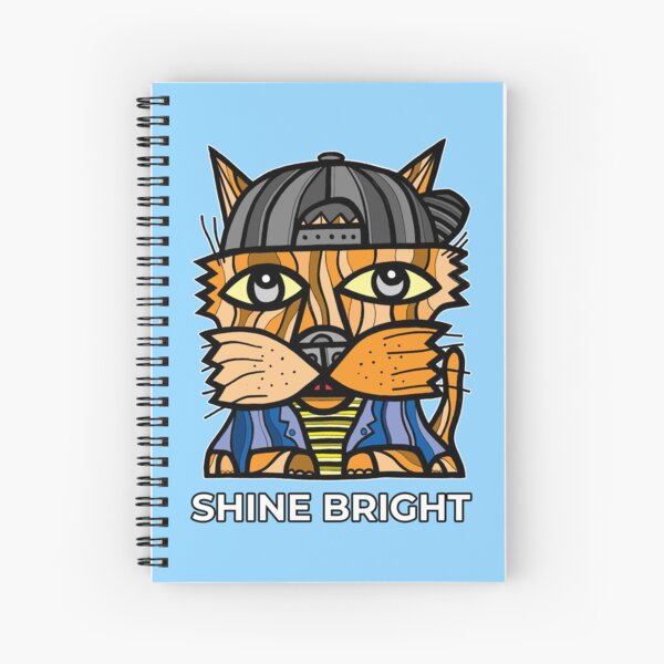 "Shine Bright" Spiral Notebook