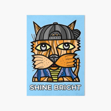 "Shine Bright" Art Board Print