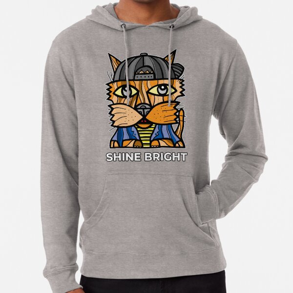 "Shine Bright" Lightweight Hoodie