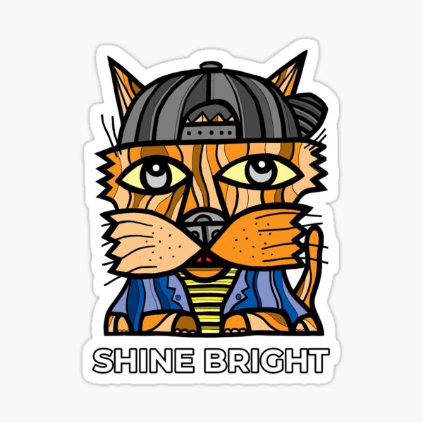 "Shine Bright" Sticker