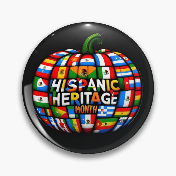 Item preview, hispanic heritage month pumpkin designed and sold by GogoGrove.