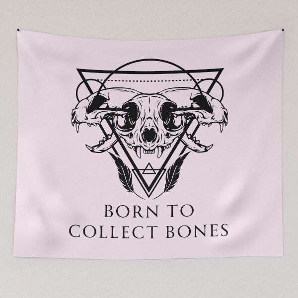 Item preview, Born to Collect Bones #Taxidermy #Skull #Bones designed and sold by Anna Halasek.