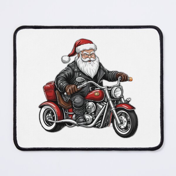 Item preview, Badass Santa on the road designed and sold by Sonny Vermeer.