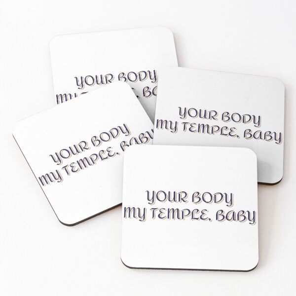 Item preview, Your Body, My Temple Will Wood designed and sold by GreatAndNerdy.