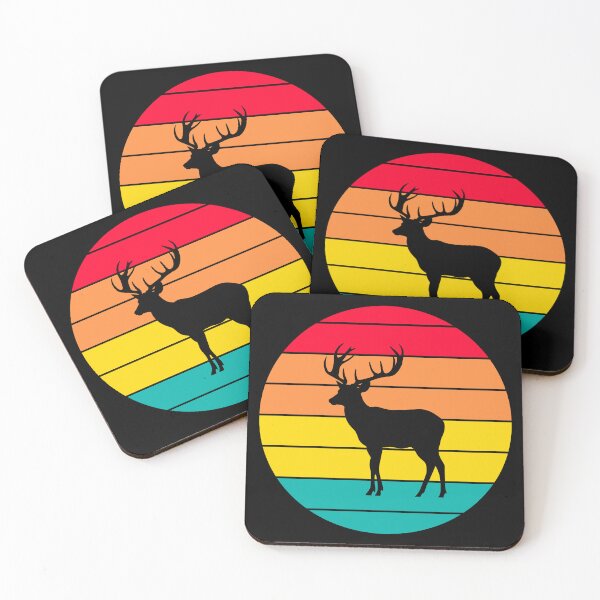 Item preview, Deer during sunset designed and sold by EMMonovi.