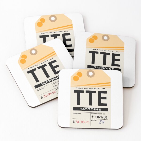 Item preview, Tatooine (TTE) Luggage Tag designed and sold by travelwitheric.
