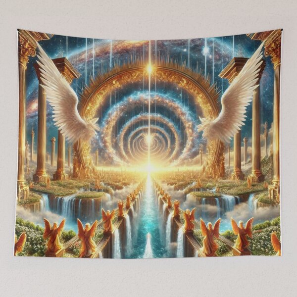 Item preview, "Paradise Unfolded – The Infinite Heavenly Realm" designed and sold by Meta2Physical.
