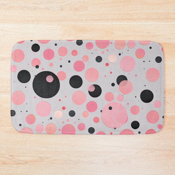 Item preview, Pink and Black Dots Minimalist Design designed and sold by MaryFiore.