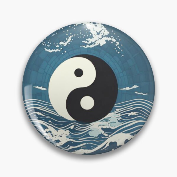 Artikelvorschau, Yin Yang Seereise entworfen und verkauft von ZenOfAIarts.