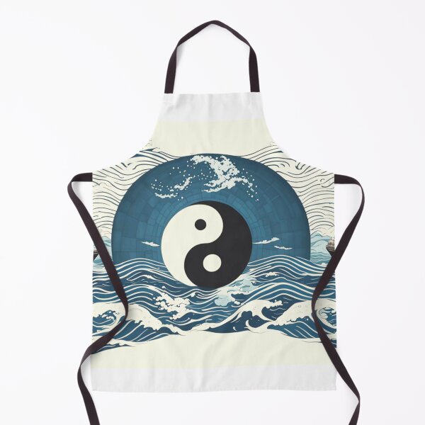 Aperçu de l'œuvre Voyage nautique Yin Yang créée et vendue par ZenOfAIarts.