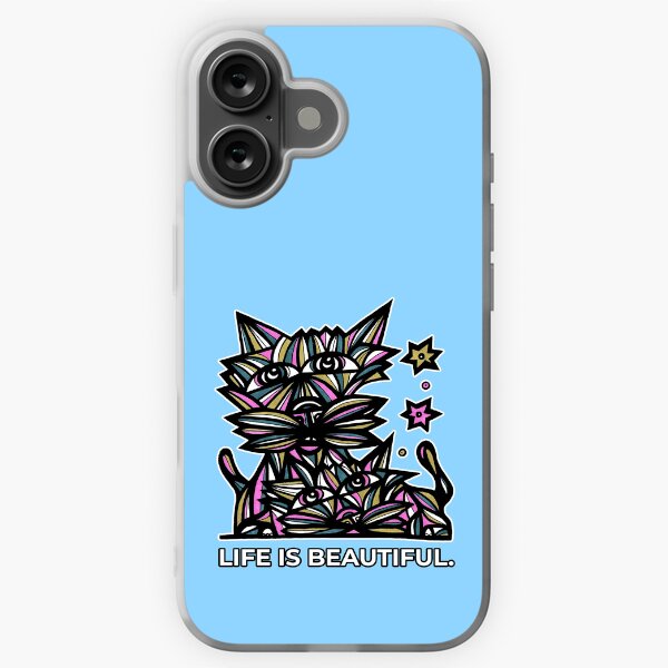 "Life Beautiful." iPhone Soft Case