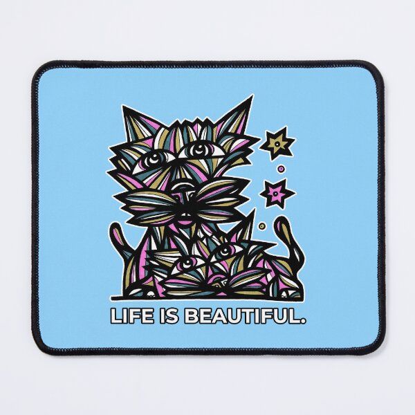 "Life Beautiful." Mouse Pad