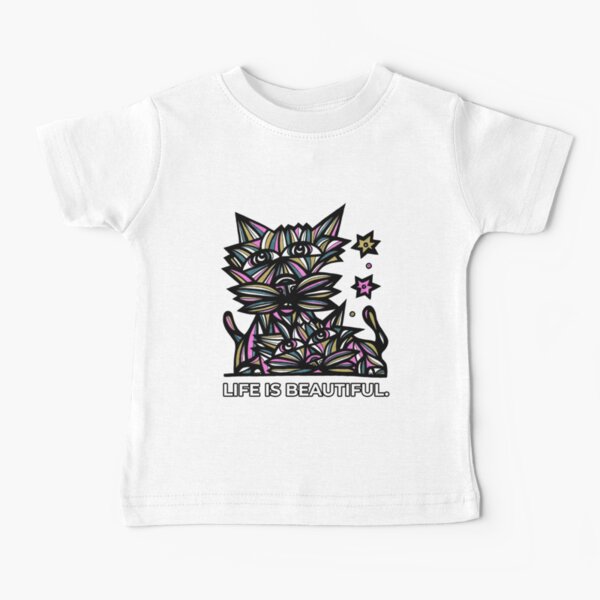 "Life Beautiful." Baby T-Shirt