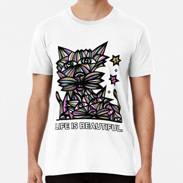 "Life Beautiful." Premium T-Shirt