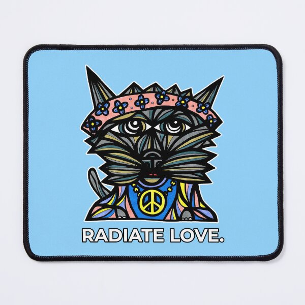 "Radiate Love." Mouse Pad