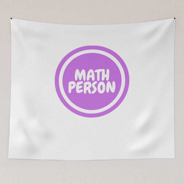 Item preview, Math Person designed and sold by CharmStudio.
