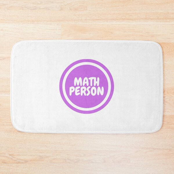 Item preview, Math Person designed and sold by CharmStudio.