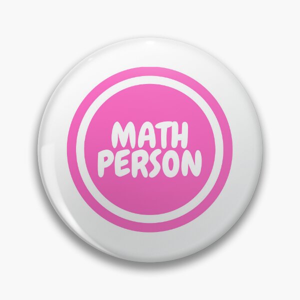 Item preview, Math Person designed and sold by CharmStudio.
