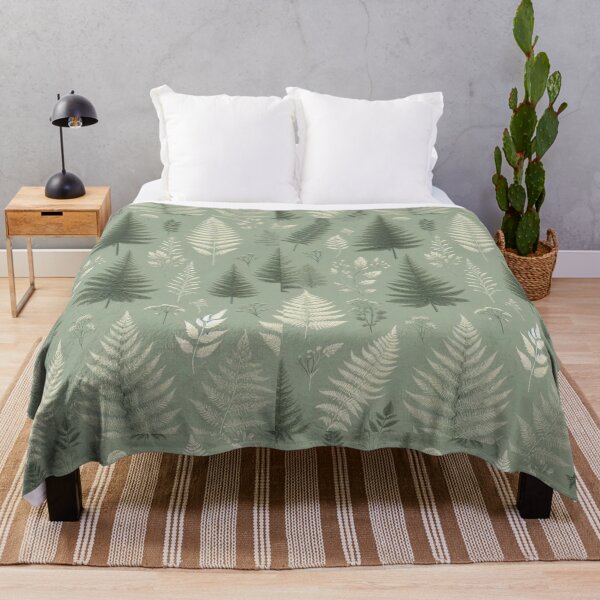 Item preview, Ferns and Flowers Art Pattern designed and sold by Joeya29.