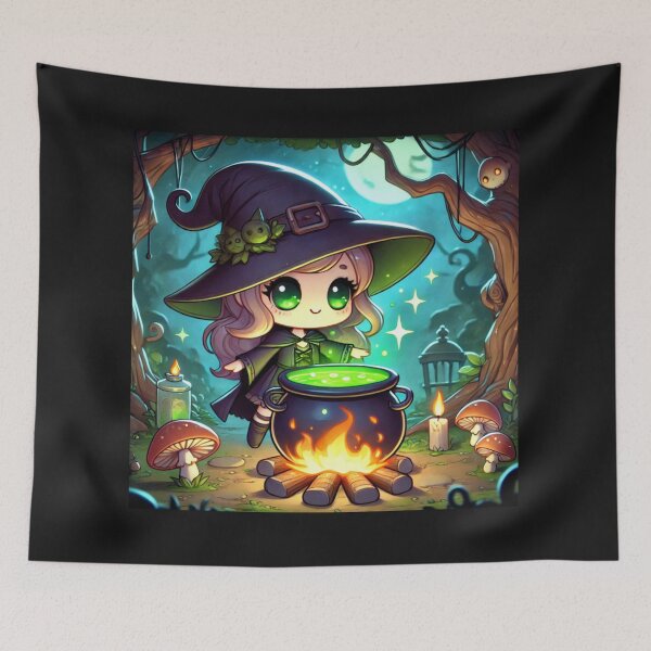 Item preview, Chibi Witch – Magical Mischief designed and sold by NSB-Design.