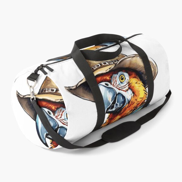 Item preview, Cowboy Parrot, parrot with an old west cowboy hat designed and sold by AdrianMDesigns.