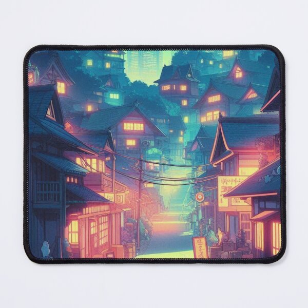 Item preview, Peaceful Night Village designed and sold by Joeya29.
