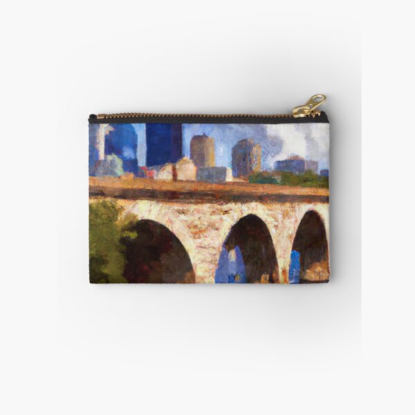 Item preview, Stone Arch Bridge Oil Painting designed and sold by Minnesota-Art.