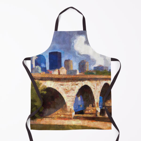 Item preview, Stone Arch Bridge Oil Painting designed and sold by Minnesota-Art.