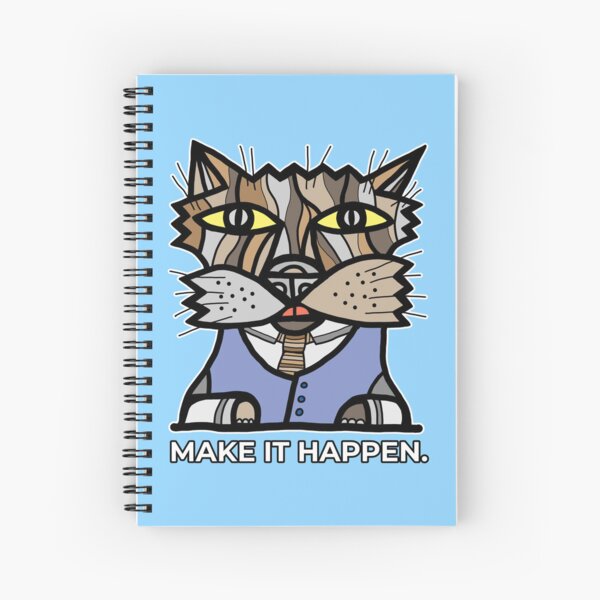 "Make It Happen." Spiral Notebook