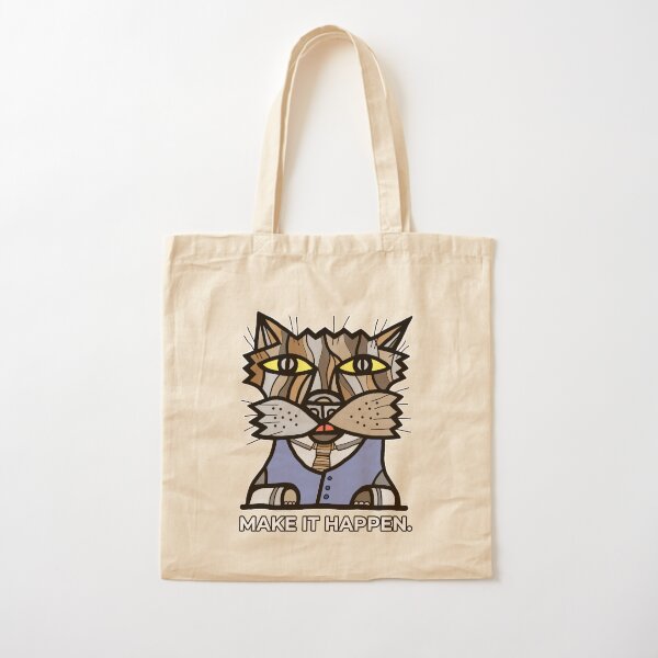 "Make It Happen." Cotton Tote Bag