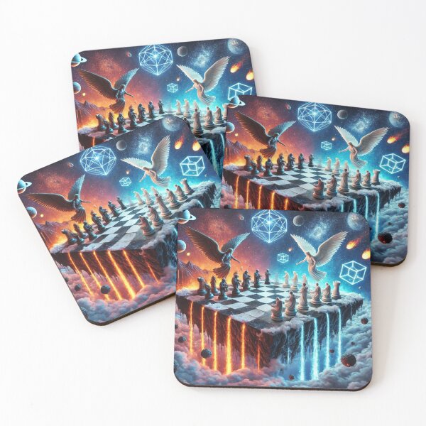 Item preview, "4D Island Chess War – The Battle of Ice and Fire" designed and sold by Meta2Physical.
