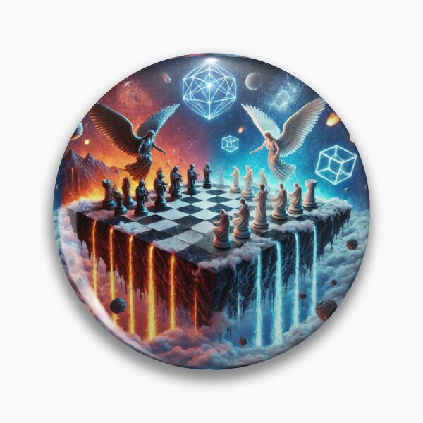 Item preview, "4D Island Chess War – The Battle of Ice and Fire" designed and sold by Meta2Physical.