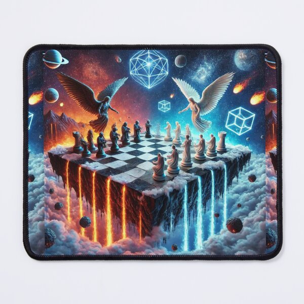 Item preview, "4D Island Chess War – The Battle of Ice and Fire" designed and sold by Meta2Physical.